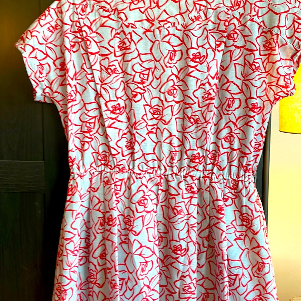 Vintage Inspired Floral Print Dress